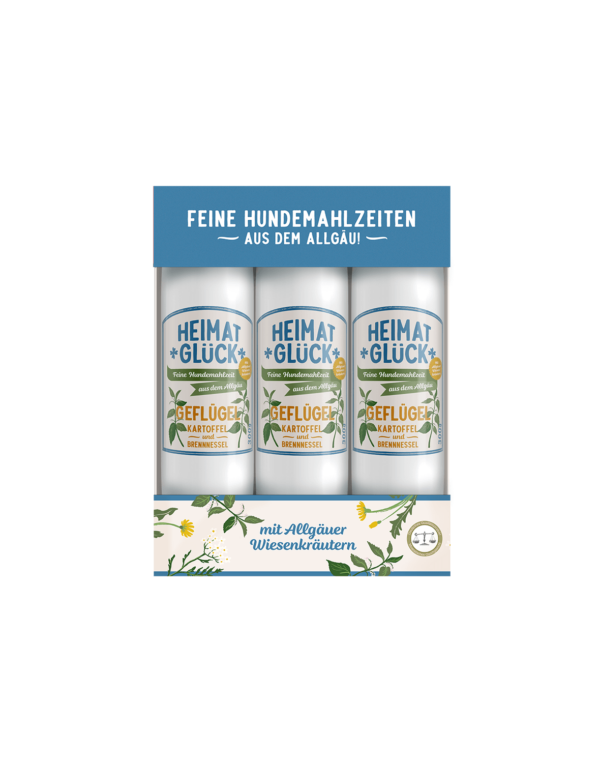 Heimatglück Trio Geflügel 3 x 300 g